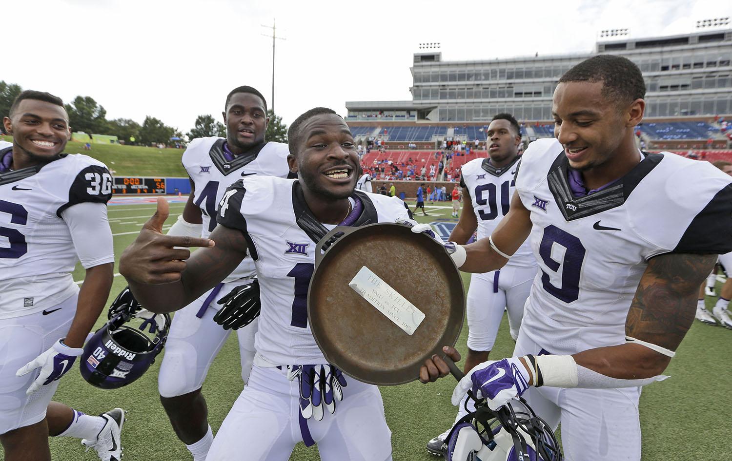 SMU's Iron Skillet game at TCU gets start time, TV station