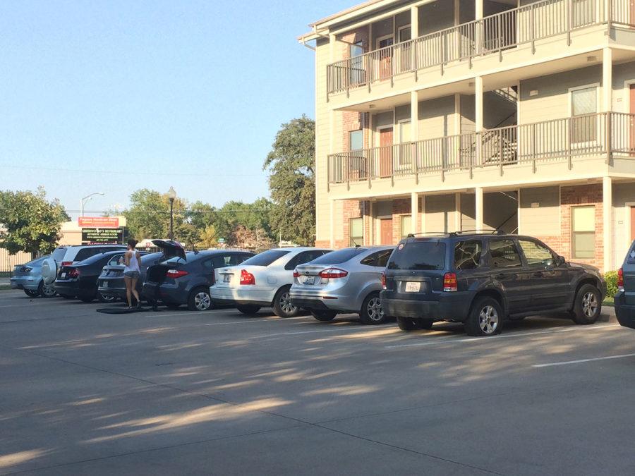 Several tires at Edge 55 Apartments were slashed last weekend, sparking new security measures for the complex.