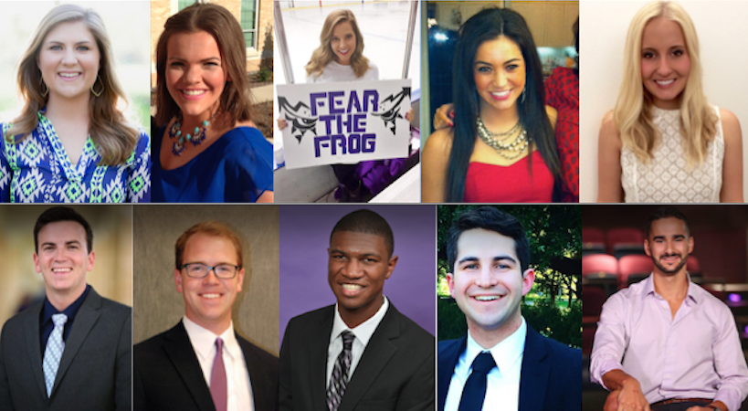 Two of these men and women will soon be crowned Mr. and Mrs. TCU!