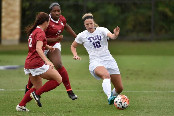 TCU finished in a scoreless tie against Oklahoma on Sunday, Oct. 25. 