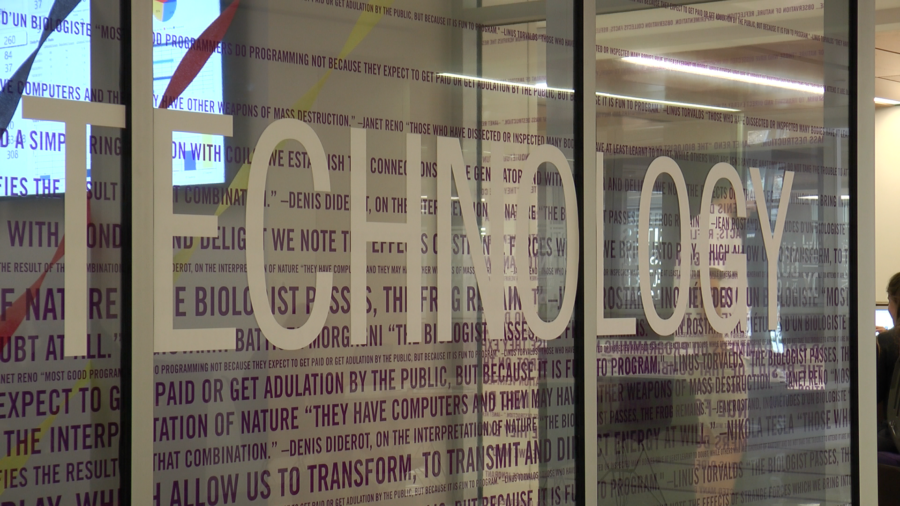 Library addition boasts new technology for students