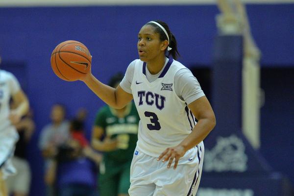 Veja Hamilton takes the ball against Baylor on Jan. 27, 2015.