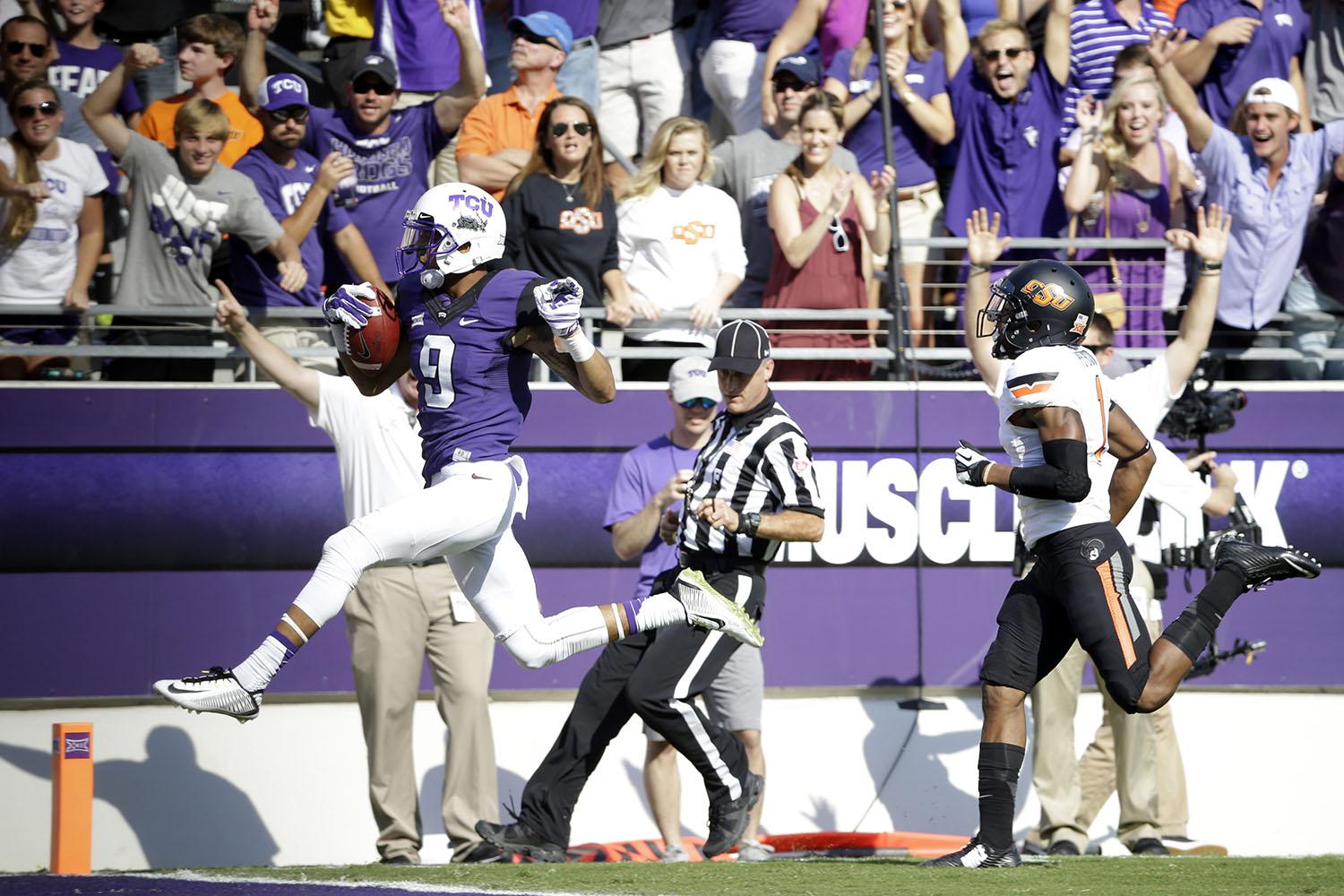 Dana Holgorsen jokes TCU should move Trevone Boykin back to receiver