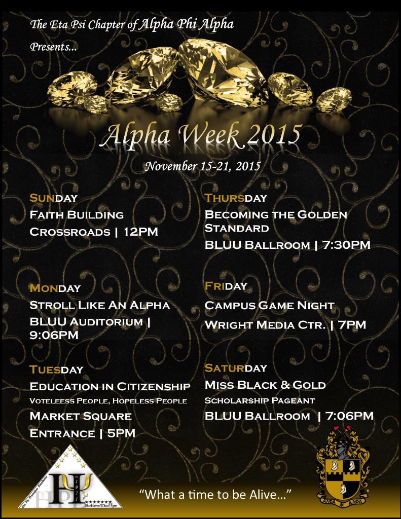 Alpha Phi Alpha seeks to enrich TCU's campus with Alpha Week events TCU 360