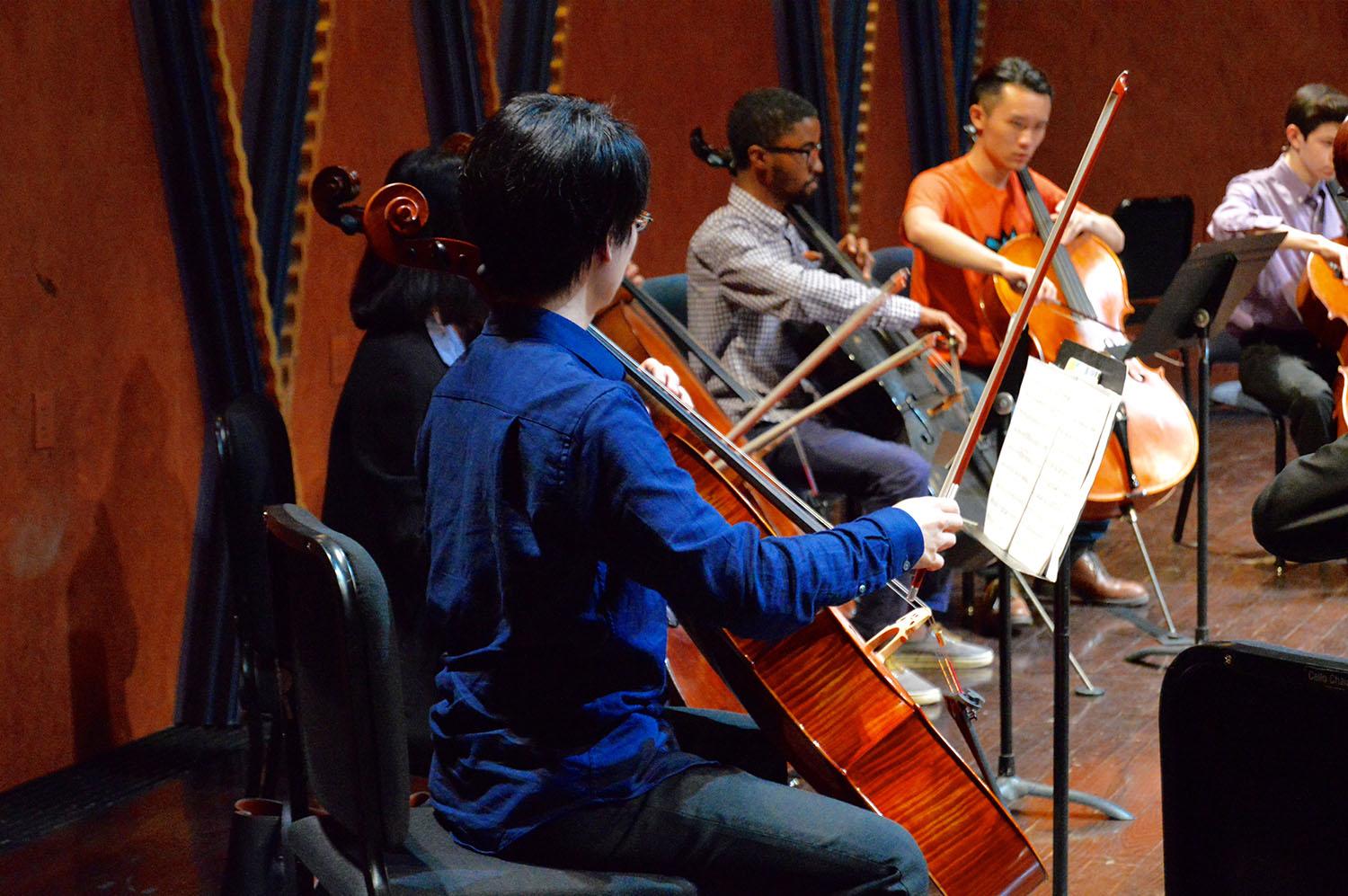 The+TCU+Cello+Ensemble+brought+the+semester+to+a+harmonized+end.