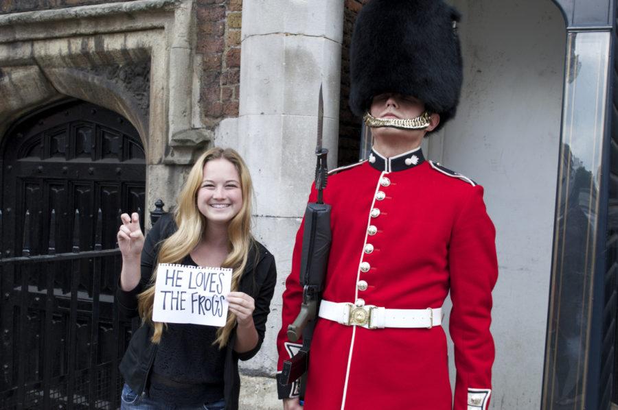 TCU sends students to London, England, along with many other places throughout the world. 