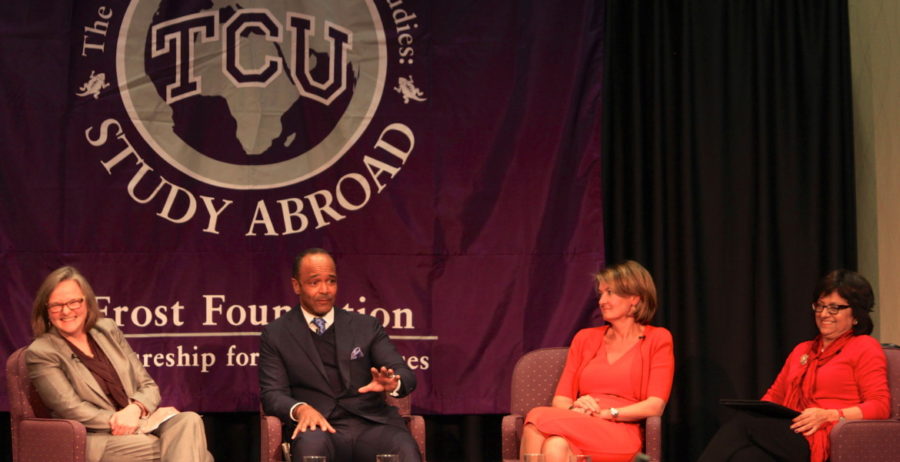 Three+attorneys+who+prosecuted+the+first+case+of+rape+as+a+war+crime+spoke+to+TCU+on+Thursday.+