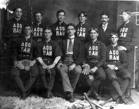 ADD RAN baseball team 1901 1902