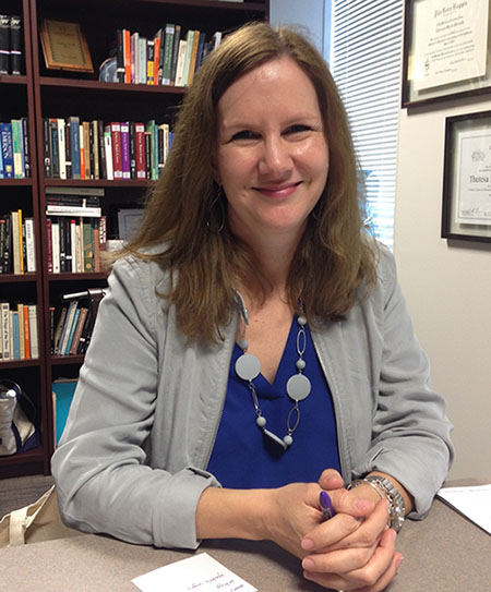 Dr. Theresa Gaul worked on a core approval committee when the TCU Core Curriculum was first introduced. 