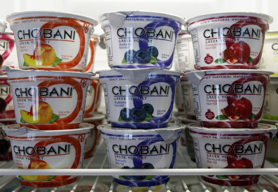  In this Jan. 13, 2012 photo, Chobani Greek Yogurt is seen at the Chobani plant in South Edmeston, N.Y. A TCU researcher is looking for the link between the yogurt and the brain. 