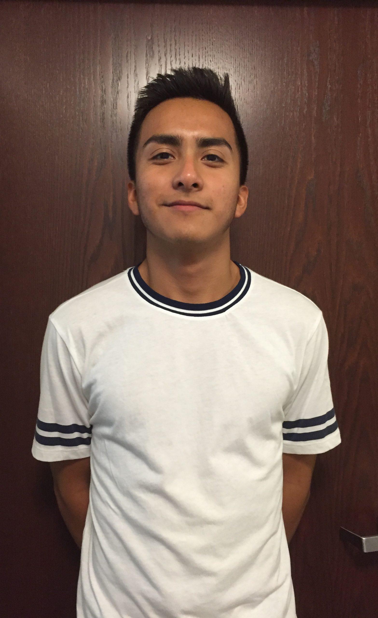 Isaac Portillo, a sophomore psychology major and president of Spectrum.