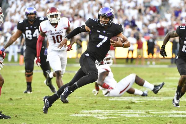 TCU falls to Arkansas in double overtime. (photo courtesy: gofrogs.com)
