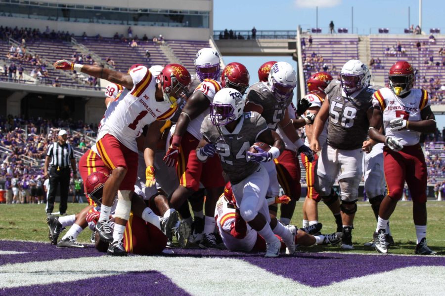 TCU+running+back+Trevors+Johnson+sprints+into+the+end+zone+for+a+touchdown%0APhoto+Courtesy+of+Sam+Bruton