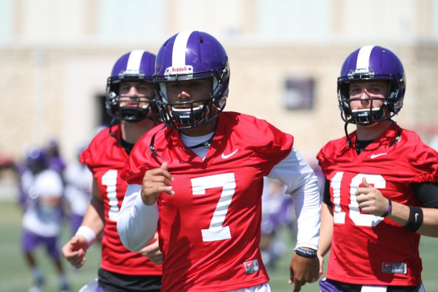 Kenny Hill, along with KaVontae Turpin, received Big 12 honors this week. (Brandon Kitchin / TCU360)