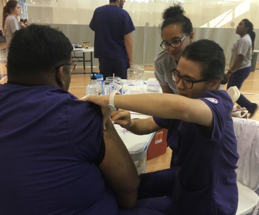Flu shot clinic gives 3,300 a boost against illness