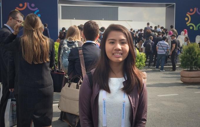 Teenage Global Innovator visits TCU for work on gender equality