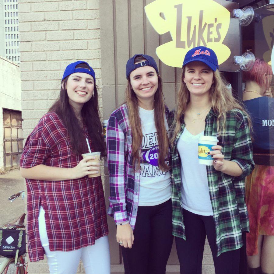 Fans dressed up as Luke to celebrate their free coffee. (Courtesy: Valerie Gozzo).