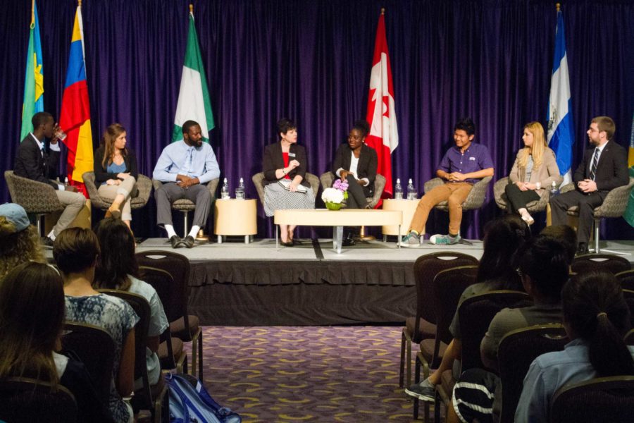 International Students Discussion Panel (Photo courtesy - Sam Bruton)