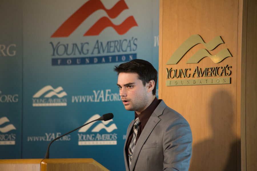 Ben Shapiro speaks at a Young Americas Foundation event. (Photo Credits: yaf.org)