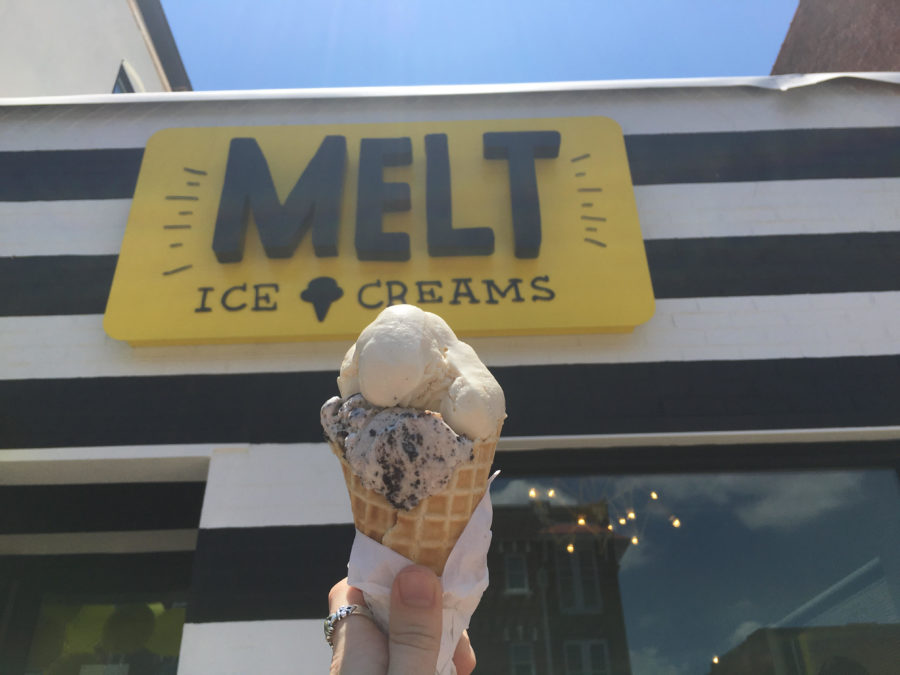 Melt+Ice+Creams+new+location+on+Magnolia+has+brought+new+advertising+appeals+to+the+company.+%28Jocelyn+Sitton+%2F+TCU360%29
