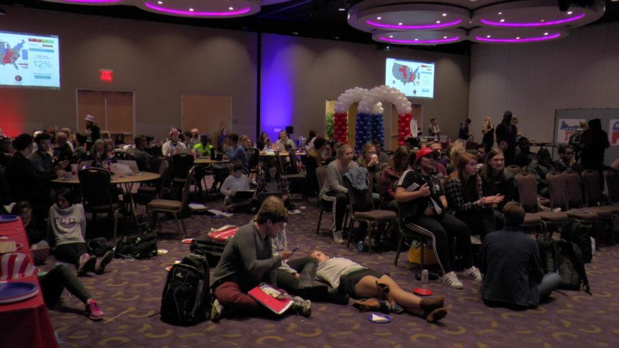 SGA hold watch party for election. (Brandon Kitchin/TCU360)