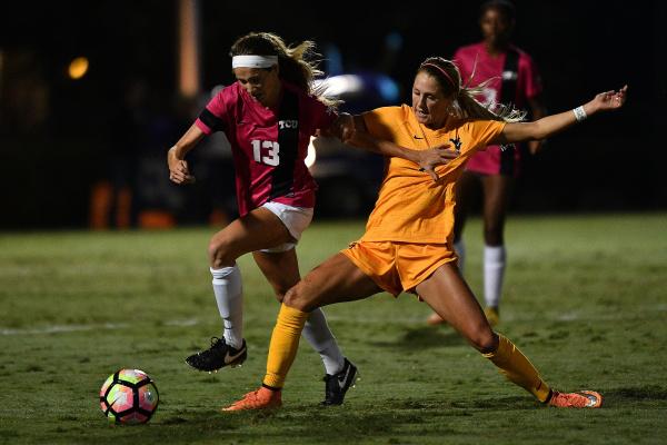 TCU falls to West Virginia in the Big 12 Championship game on Sunday night. (Photo courtesy: gofrogs.com) 