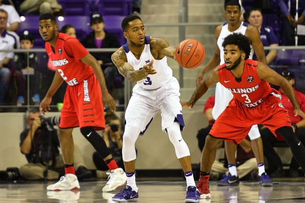 Mens basketball defeats Illinois State on Monday night. (Photo courtesy: gofrogs.com)  