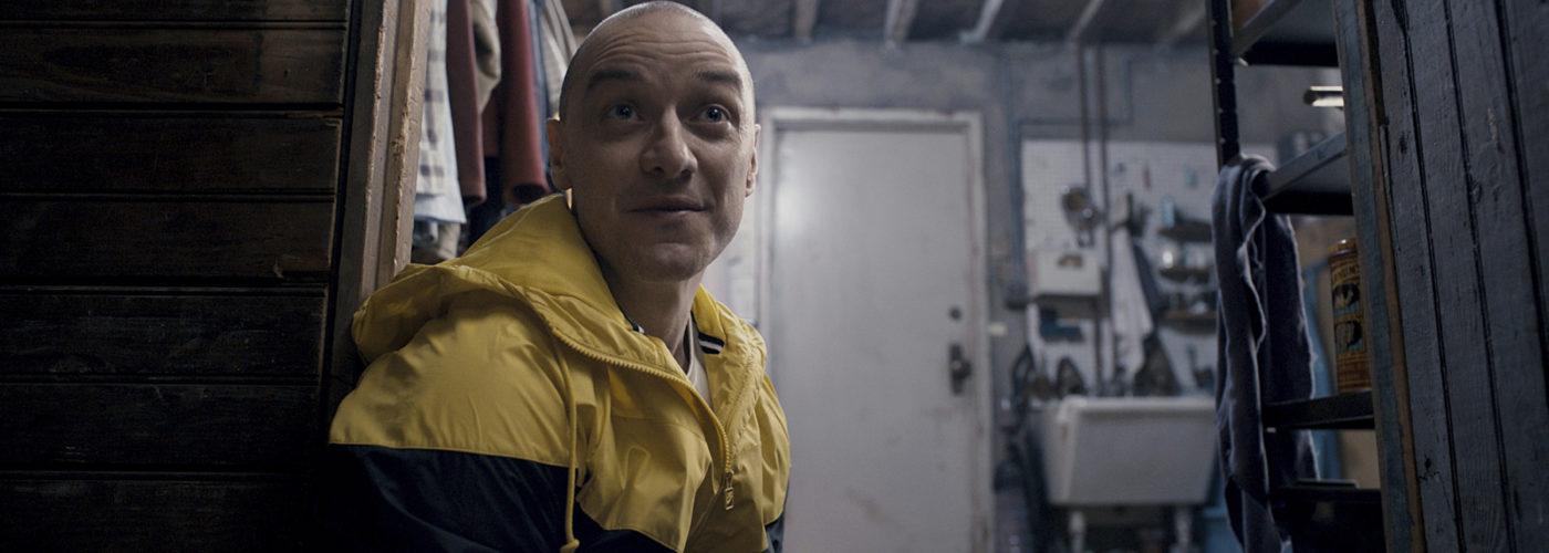 This image released by Universal Pictures shows James McAvoy in a scene from, "Split." (Universal Pictures via AP)