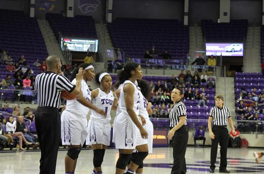 Texas beat the frogs by eight points on Wednesday night.