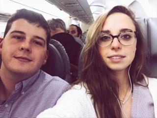Seniors Kelsey Ritchie and Ryker Thompson heading to Washington, D.C. for the Inauguration.