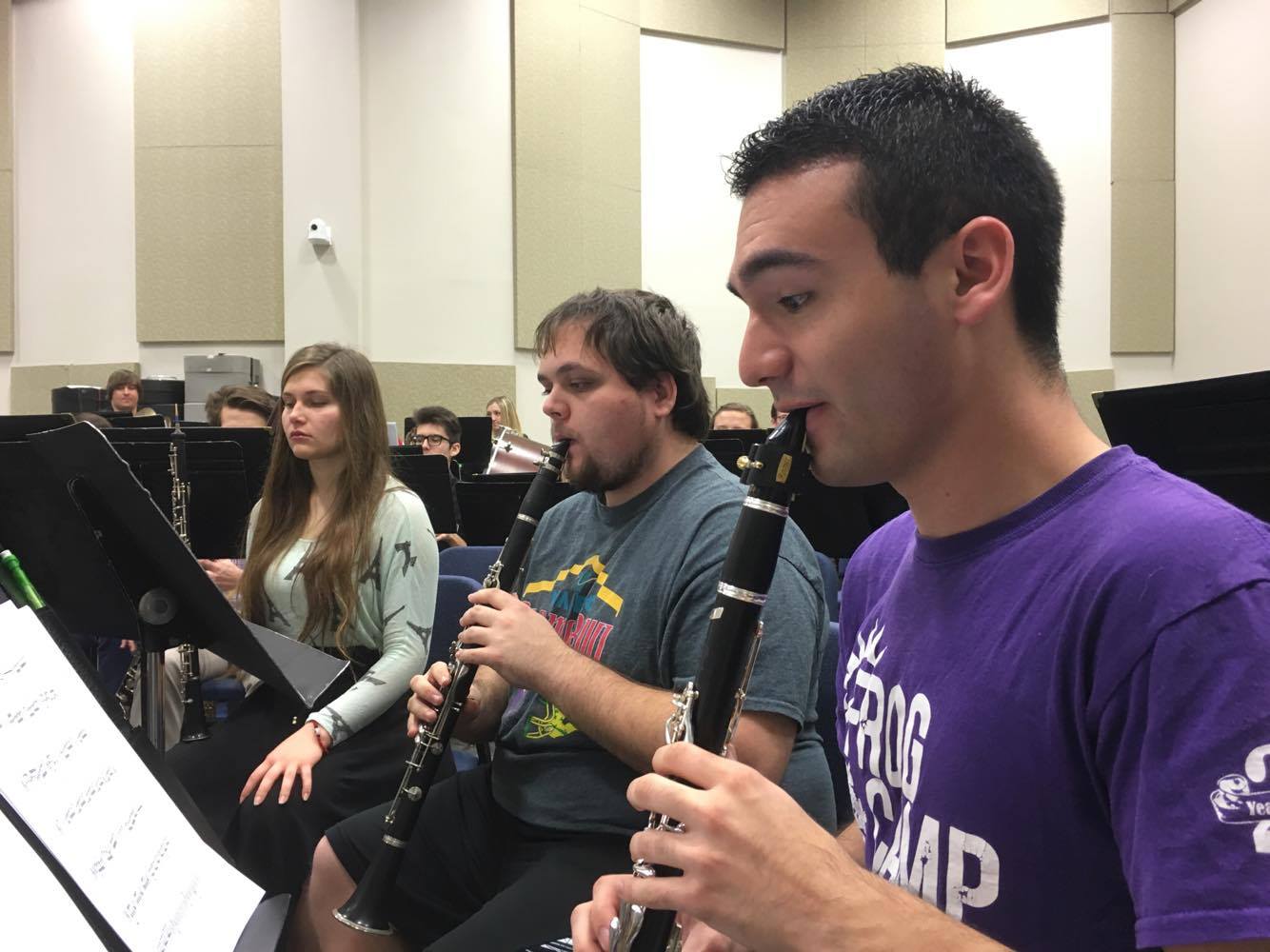The convention is held in San Antonio and features about 10,200 music educators. (Photo by Shane Battis)