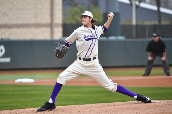 Freshman pitcher Nick Lodolo made his much anticipated debut Sunday. (Photo taken by Michael Clements)