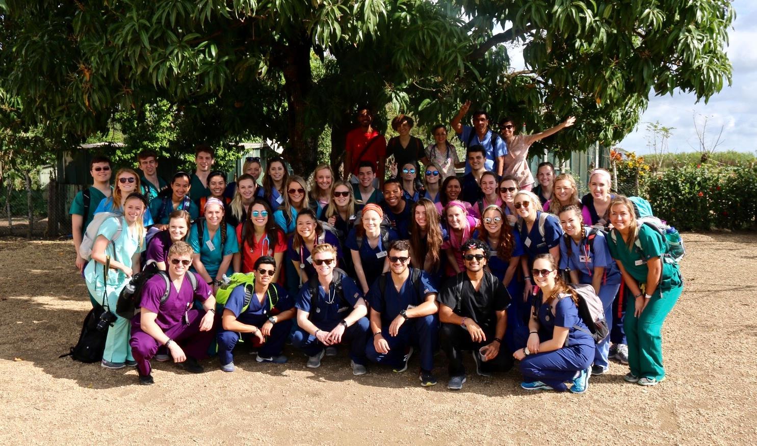 TCU Students travel to the Dominican Republic for a medical mission trip. 