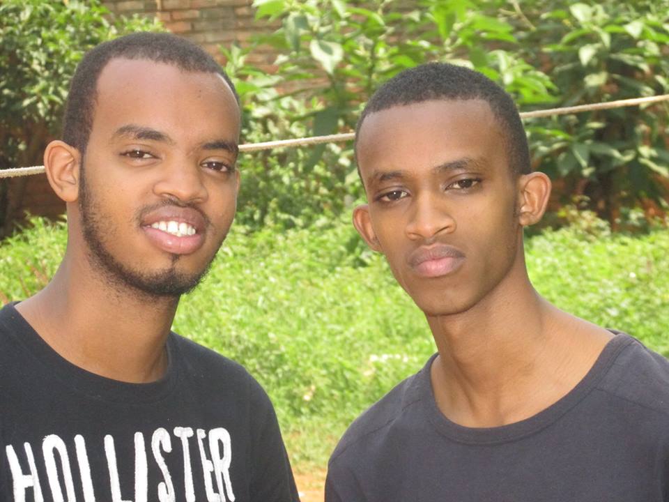 Patrick (shown on the left) is one of the students from Rwanda to go to TCU. (Photo Credit Rutikanga)