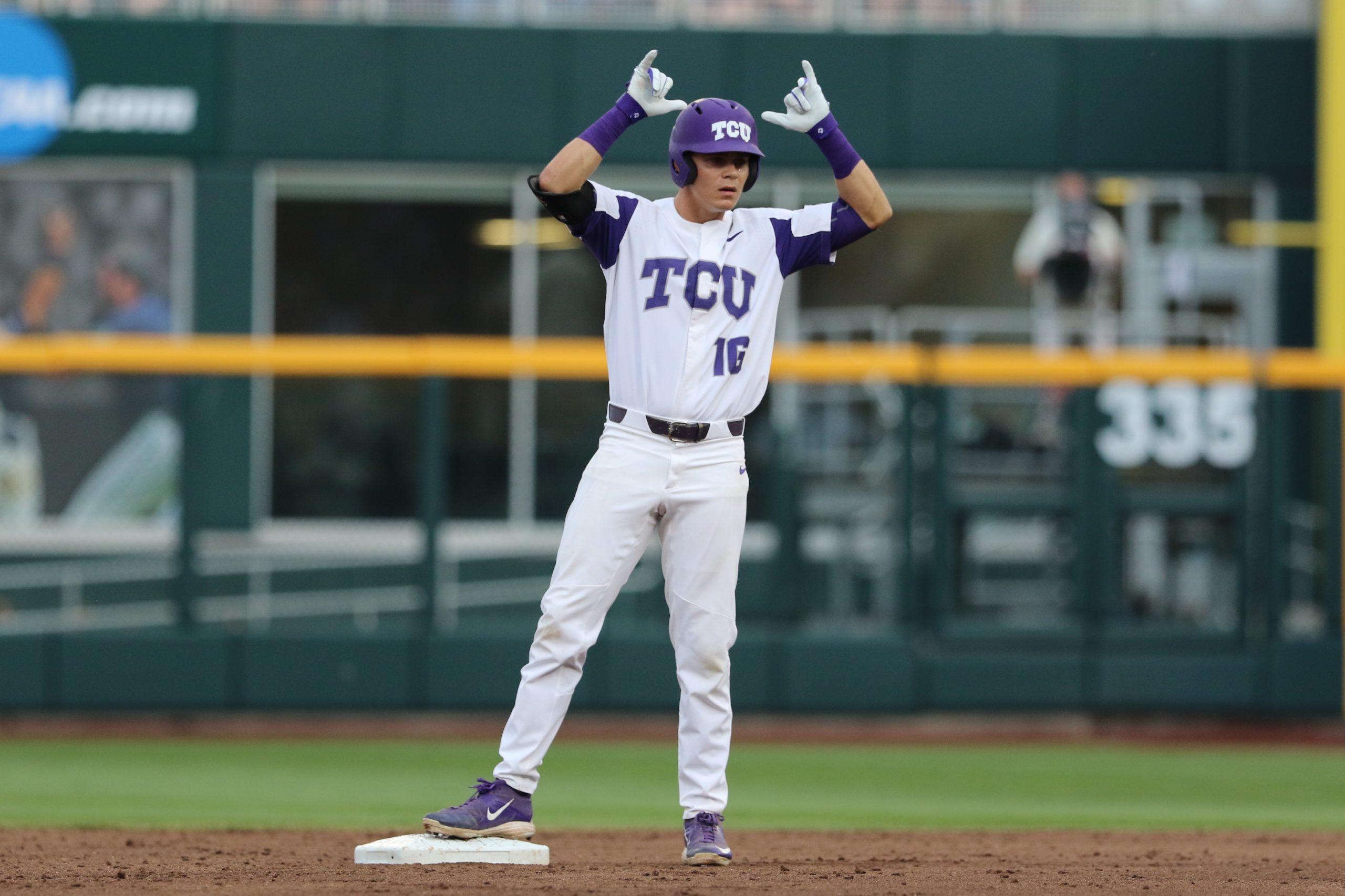 Wymer preserves another TCU victory to end Louisville's season