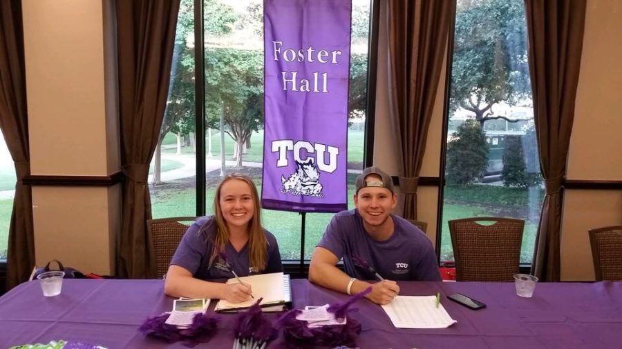 Foster Hall promotes community from the moment its residents check in on move-in day. (Photo Credit: Shane Battis)