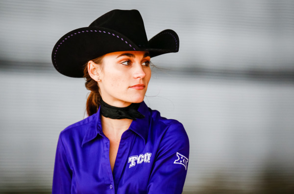 Freshman Josie Ferrante gets ready to compete against conference rival Baylor.
Photo Credit: TCU Equestrian