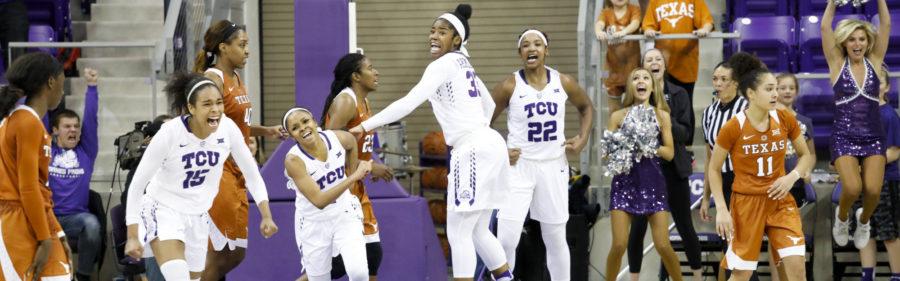 TCU vs Texas womens basketball at Schollmaier Arena in Fort Worth, Texas on January 10, 2018. (Photo by/Sharon Ellman)