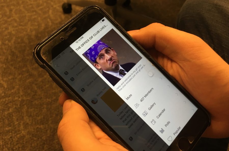 The Office Gif Club GroupMe gives hundreds of students an Office gif a day