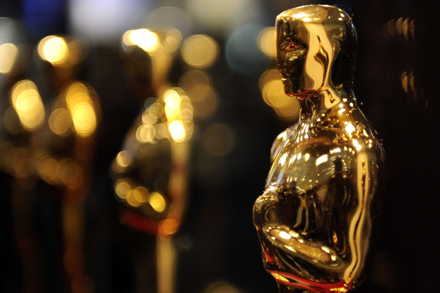 Oscar Statuettes will be presented at the 90th Academy Awards on Sunday, March 4, 2018. (Photo courtesy of Getty Images/Page Six)