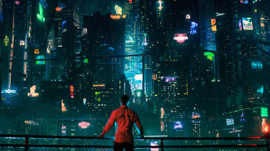 This is what a futuristic Earth looks like in Netflixs new original series Altered Carbon. (Photo by Netflix)