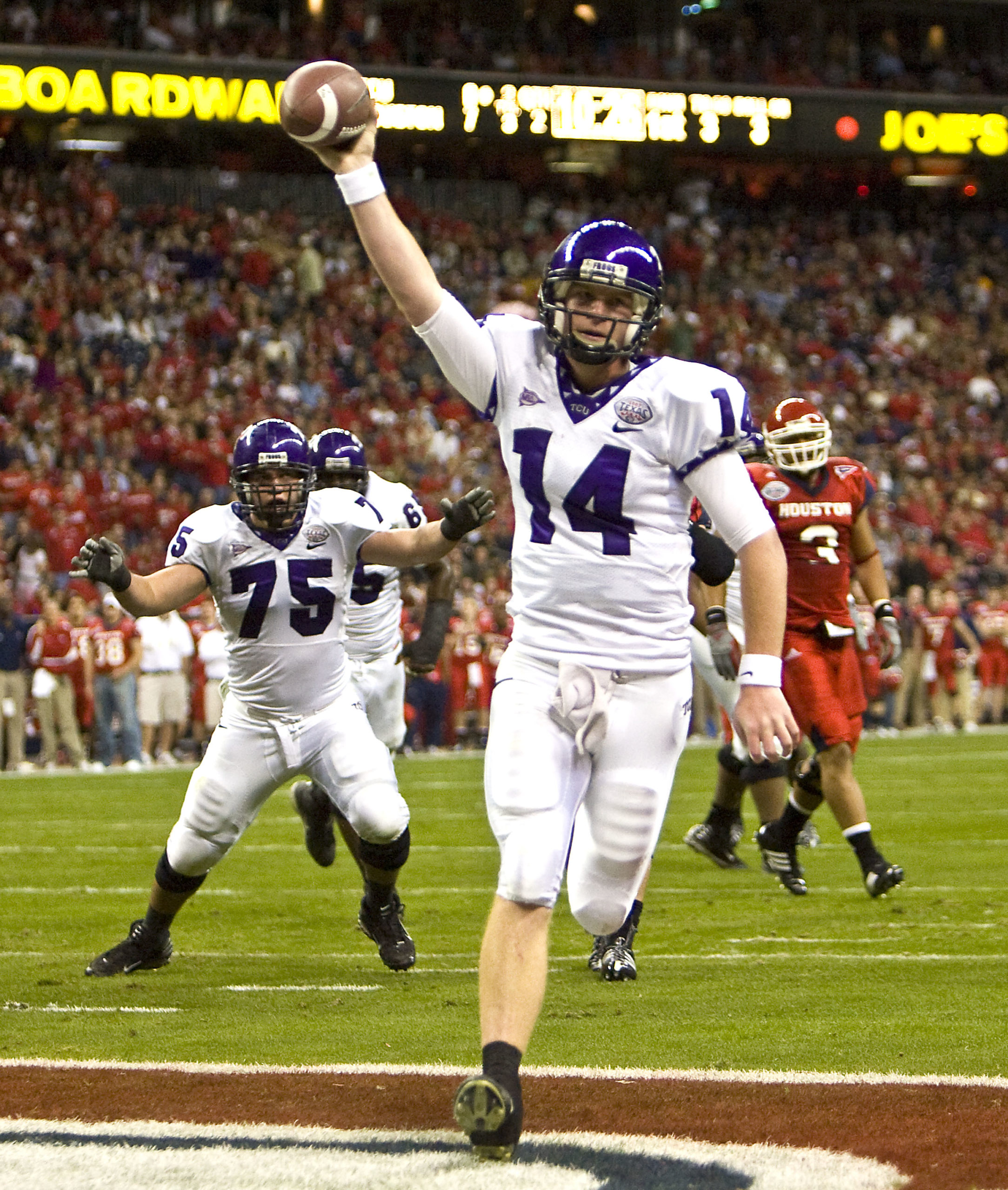 ANDY DALTON FATHEAD TRADEABLES TCU HORNED FROGS CINCY BENGALS