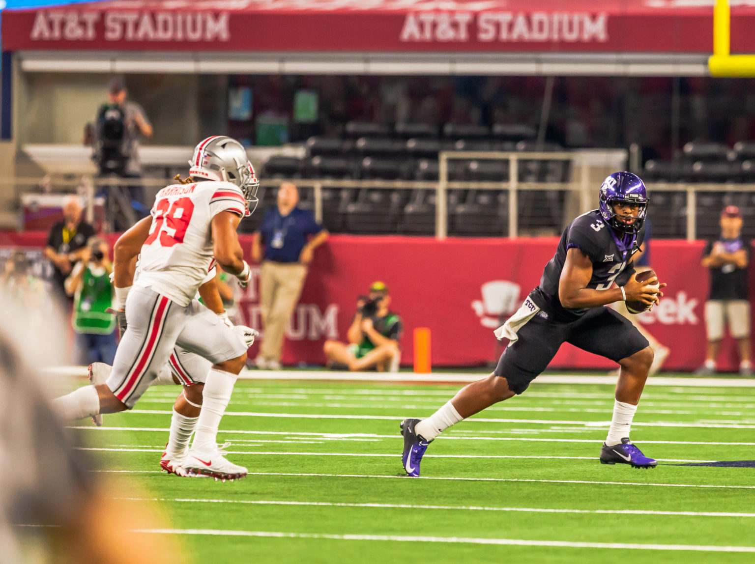 Offensive miscues prove costly against No. 4 Ohio State TCU 360