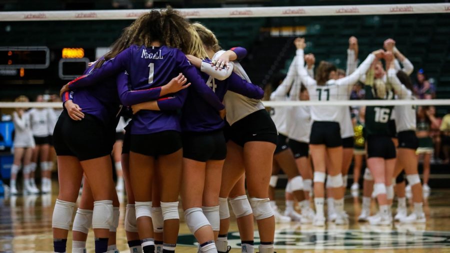 TCU Volleyball fell for the third consecutive game Sunday. Photo courtesy of gofrogs.com