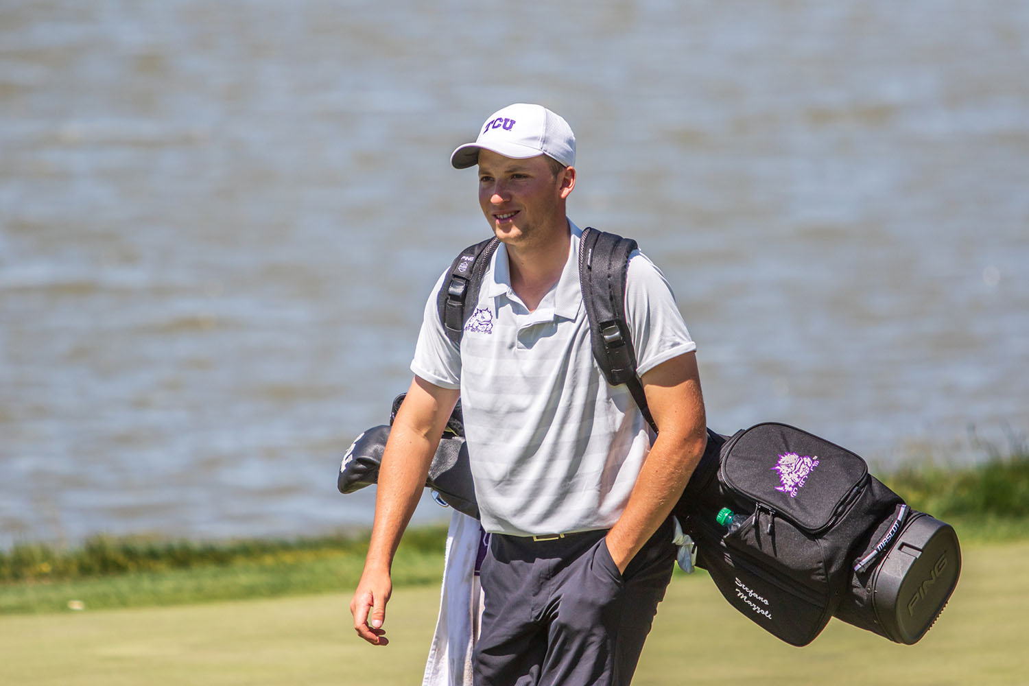 Men's golf moves to 10th place, Mazzoli tied for lead at Nike