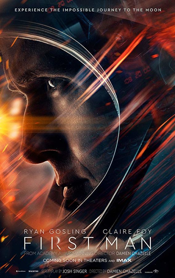 Official poster for Damien Chazelles new film First Man. (Photo courtesy of IMDb.)