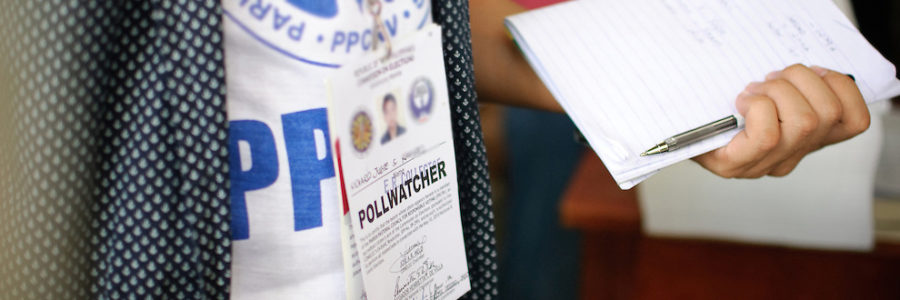 A certified identification and credentials of a poll watcher (photo courtesy of elect.hamiltontn.gov)