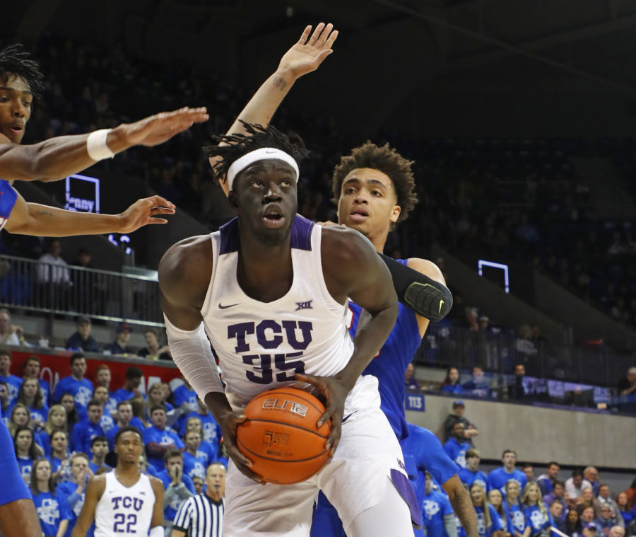 Yuat Alok is leaving TCU after less than half a season with the team(Photo by Sharon Ellman)