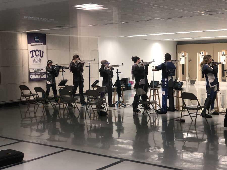 TCU outguns Air Force, Ohio State in spring rifle home opener