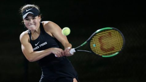 The TCU Womens Tennis team will host the Lamar Cardinals on Sunday. Photo courtesy: GoFrogs.com 